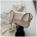 Women’s PU Saddle Bag – Stylish Hasp Closure & Interior Zipper Pocket - Samanta Factory