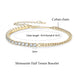 Luxury D Color Round Cut Bracelet for Men & Women - Samanta Factory