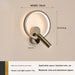 Nordic Style Rotatable Wall Lamp – 350° Adjustable Spot Light for Bedroom & Living Room Décor - Samanta Factory