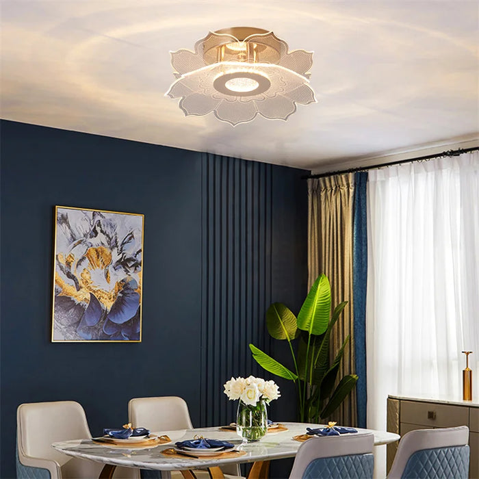 Crystal Pendant Light – Modern Loft Hanging Lamp with Iron & Glass Design