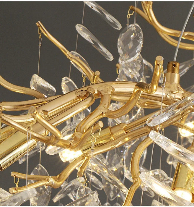 Crystal Chandelier – Modern Indoor Villa Lighting SF