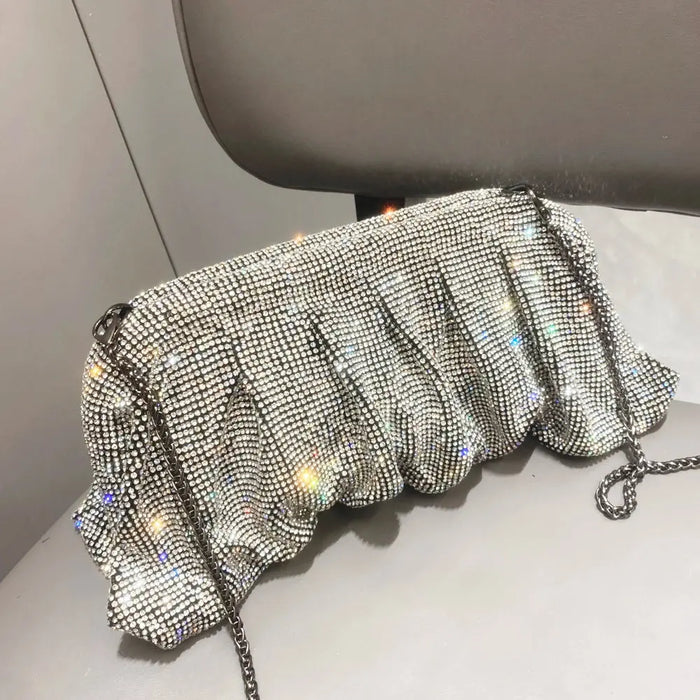 Metallic Clutch Bag – Shiny Casual for Women SF