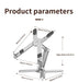 Foldable Laptop Stand 360°Rotation Notebook Table Aluminum Alloy Holder Portable Book Tablet Bracket with Heat Dissipation SF