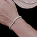 Moissanite Vintage Bracelet – 925 Sterling Silver Unisex Jewelry - Samanta Factory