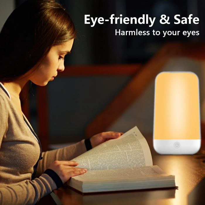 Smart RGB Night Light Lamp – Touch Control with App