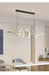 Contemporary Aluminum & Acrylic Pendant Chandelier with Adjustable Brightness & Remote - Samanta Factory