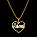 Custom Name Crown Necklace- Trendy Crown Name Necklace in Gold, Silver & Rose Gold SF