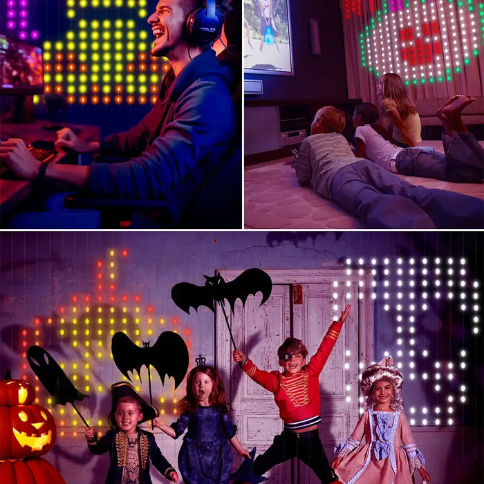 Smart LED Curtain Light – Multicolour & USB Powered