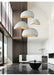 Nordic Wabi-Sabi 3-Lights Pendant Lamp – Minimalist E27 Hanging Ceiling Light for Dining & Living Rooms - Samanta Factory