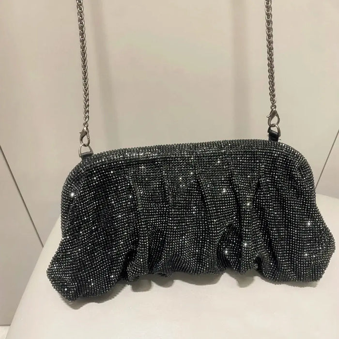 Metallic Clutch Bag – Shiny Casual for Women SF