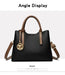 Soft PU Leather Handbag for Women – Luxury Designer Shoulder Tote - Samanta Factory
