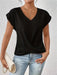 V-Neck Blouse - Casual Elegance for Office & Summer Days - Samanta Factory
