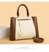 Designer Inspired PU Leather Shoulder Bag – Luxury Casual Tote for Women - Samanta Factory