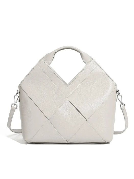 Cow Leather Shoulder Bag – Soft Satchel for Four Seasons SF