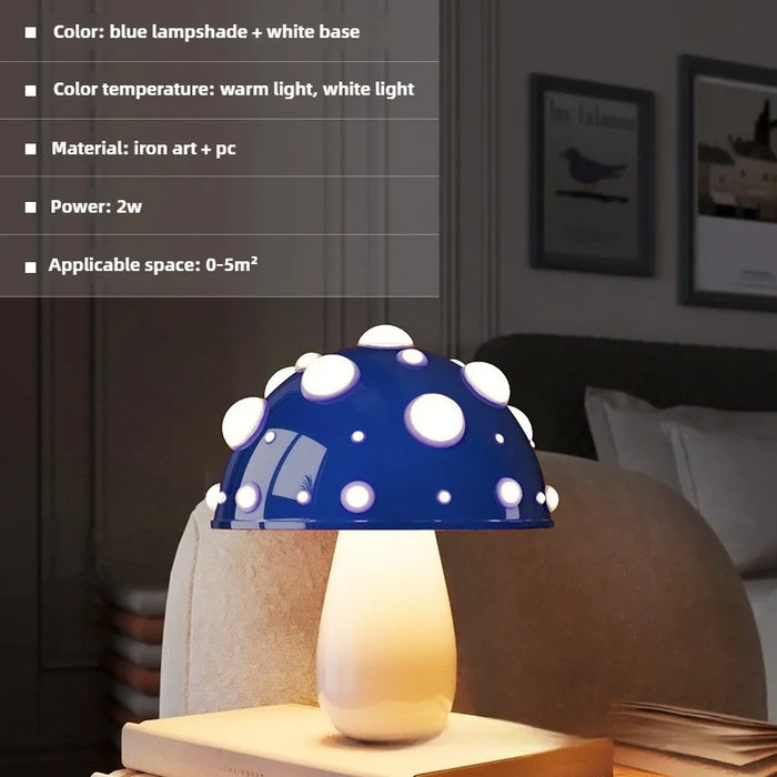 Mushroom Night Light – Dimmable LED with Cute Forest-Inspired Design - Samanta Factory