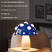 Mushroom Night Light – Dimmable LED with Cute Forest-Inspired Design - Samanta Factory