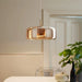 Pendant Light – Nordic Glass Design with Adjustable Height & Warm LED Illumination - Samanta Factory