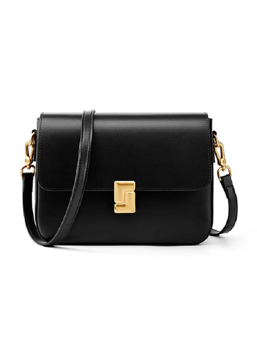 Split Leather Satchel Bag – Moderate Hardness for Women