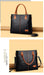 Women's Large Capacity PU Leather Tote Bag – Minimalist Urban Shoulder Bag SF