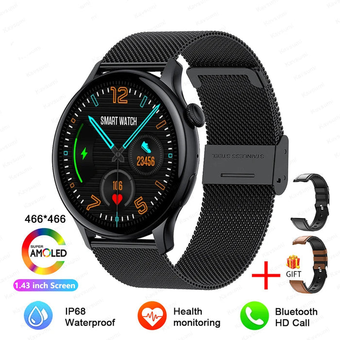 Smart Watch – AMOLED Display with Bluetooth Calling SF
