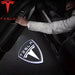 Tesla 2Pcs Car Door Projector Welcome Lights Accessories For Tesla Model 3 S X Y Cybertruck Roadster SpaceX Car Accessories - Samanta Factory