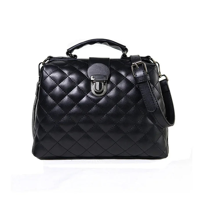 Women’s Shoulder & Crossbody Bag – Trendy Rhomboid Doctor Handbag