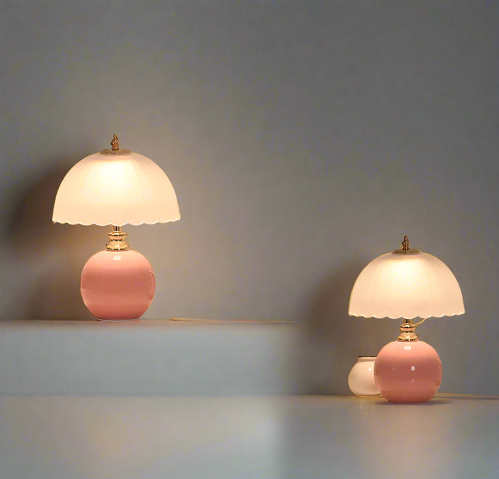 LED Book Light – USB-Powered Ceramic Lamp with Dimmable Color Option