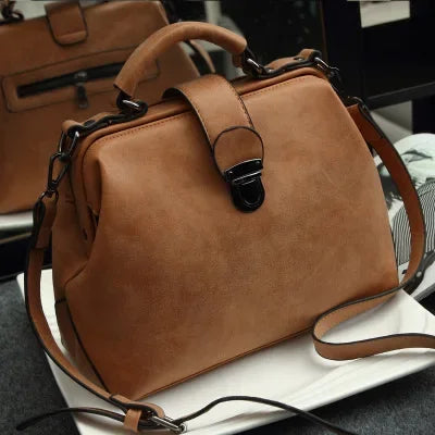 Women’s Shoulder & Crossbody Bag – Trendy Rhomboid Doctor Handbag