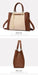 Designer Inspired PU Leather Shoulder Bag – Luxury Casual Tote for Women - Samanta Factory