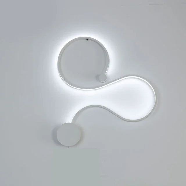 LED Wall Lamp – Modern Dimmable Up & Down Sconce with Remote - Samanta Factory