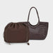 Hand-Woven Tote Bag – French Style Basket Shoulder Bag SF