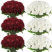 Artificial Velvet Roses – 50PCS Long-Stem Flower Bouquet Samanta Factory