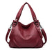 Genuine Leather Tote Bag – Vintage Unisex Handbag with Large Capacity - Samanta Factory