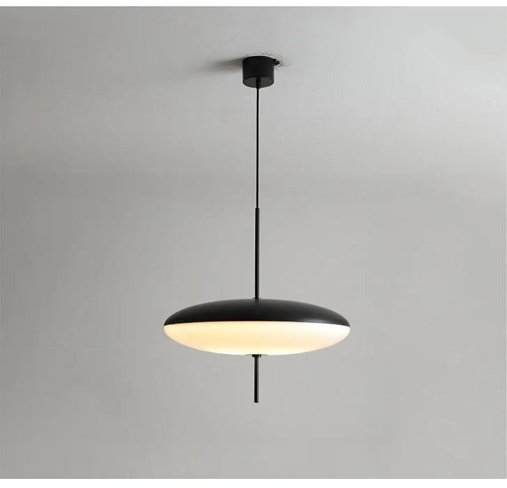 Modern Pendant Light – Flying Saucer Design with LED Illumination
