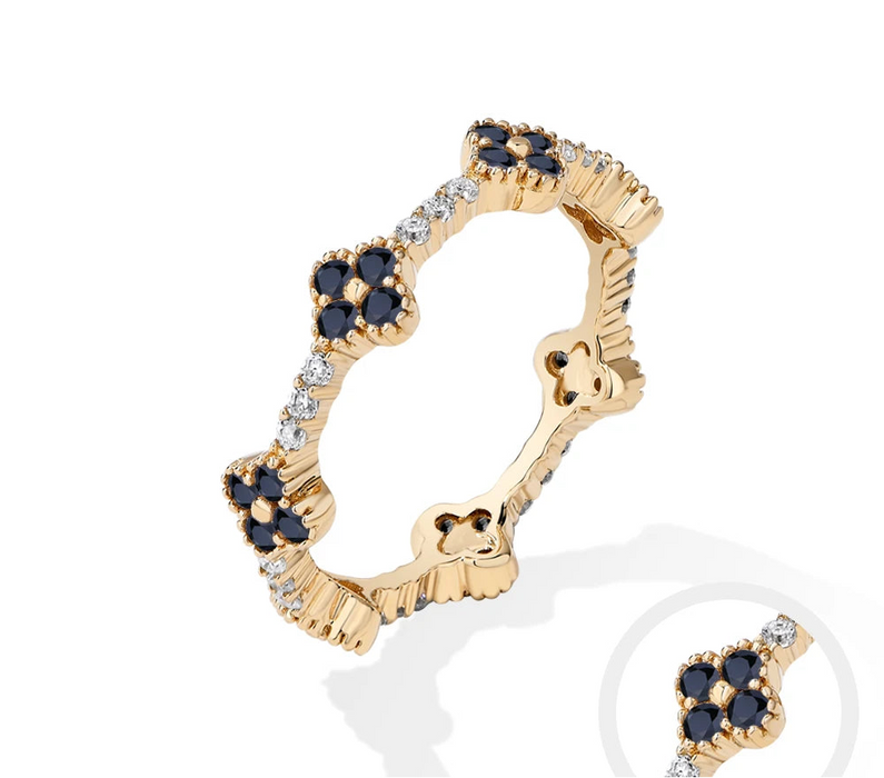 Moissanite Wedding Band – D-Colour VVS1 Round Cut in Sterling Silver