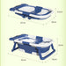 Foldable Silicone Baby Bath Tub – Soft & Safe Bathtub for Newborns & Toddlers - Samanta Factory