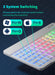 RGB Wireless Keyboard & Mouse Combo – Bluetooth & 2.4GHz for Tablet, Phone & PC Samanta Factory