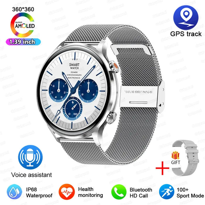 Bluetooth Calling Smartwatch – Fitness & Health Tracking SF