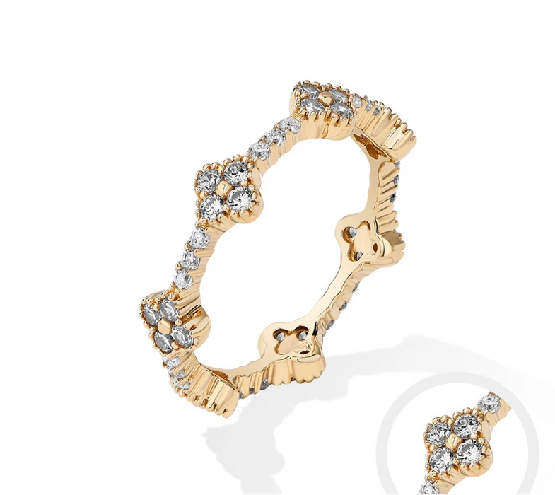 Moissanite Wedding Band – D-Colour VVS1 Round Cut in Sterling Silver