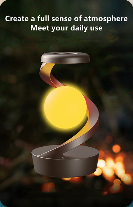 Floating Table Lamp – Hand-Wave Control & RGB Night Light Sf
