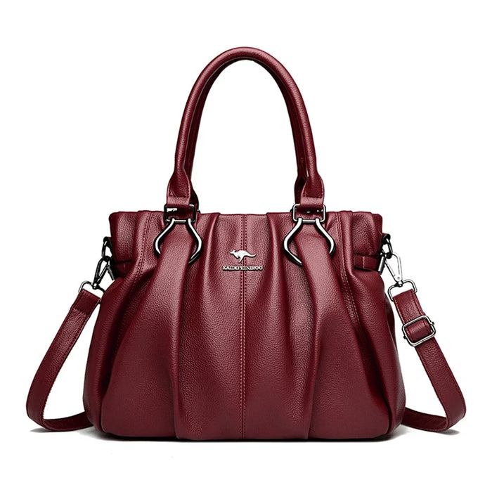 Luxury Casual Tote Bag for Women – High-Quality Soft Leather Designer Handbag & Purse - Samanta Factory