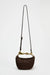 Women's Half Moon Straw Bag – Woven Bucket Crossbody Shoulder Bag for Summer Beach SF
