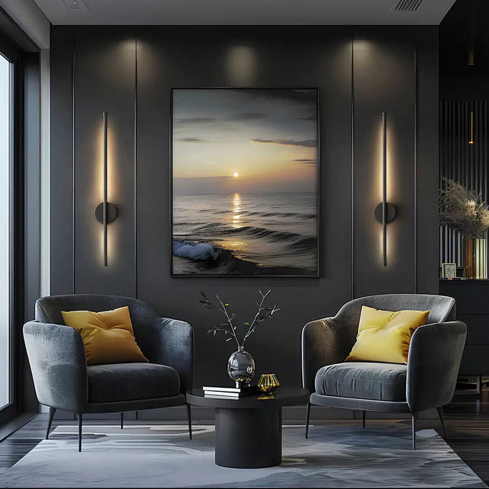 Wireless Rechargeable LED Wall Sconce – Dimmable Battery Operated Picture Light with Remote SF