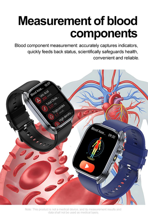 Health Smartwatch – ECG & AI Five-Organ Monitoring SF