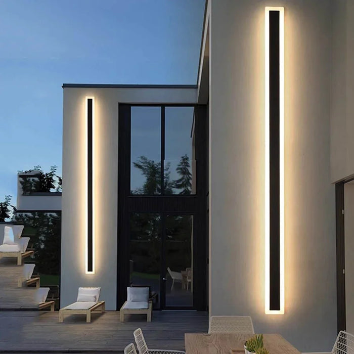 Waterproof LED Wall Light – IP65 Outdoor Strip Lamp for Garden, Patio & Corridor