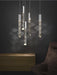 Modern Pendant Light – Luminous Acrylic with Brushed Aluminum Finish - Samanta Factory