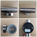 Stainless Steel LED Wall Light – IP65 Waterproof GU10 Up Down Outdoor Sconce SF