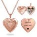 Custom Photo Locket Necklace – Personalized Heart Pendant for Men/ Women SF
