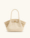 PU Leather Dumpling Shoulder Bag – Soft Fashion Tote with Hasp Closure for Women - Samanta Factory