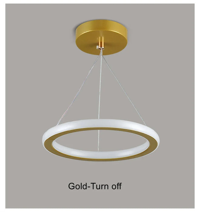 LED Dining Table Pendant Light – Dimmable Brightness & Color with Adjustable Height - Samanta Factory